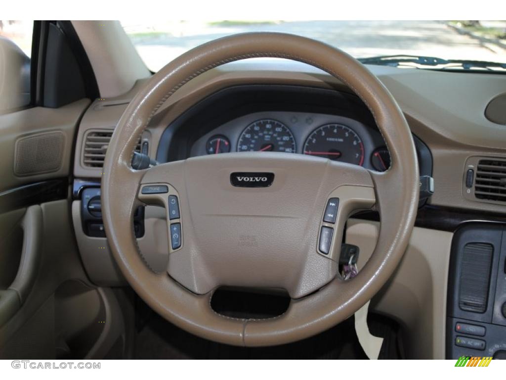 2002 S80 T6 - White / Taupe/LightTaupe photo #56