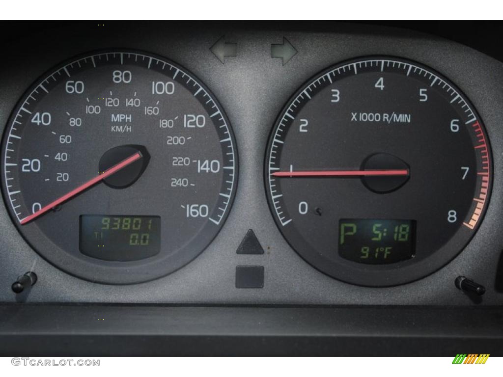 2002 Volvo S80 T6 Gauges Photo #49871780