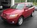 Sonoran Red 2011 Hyundai Santa Fe SE Exterior