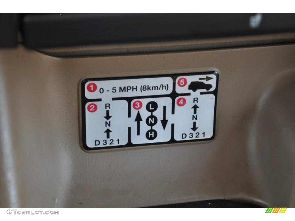 1999 Land Rover Discovery Series II Controls Photo #49871834