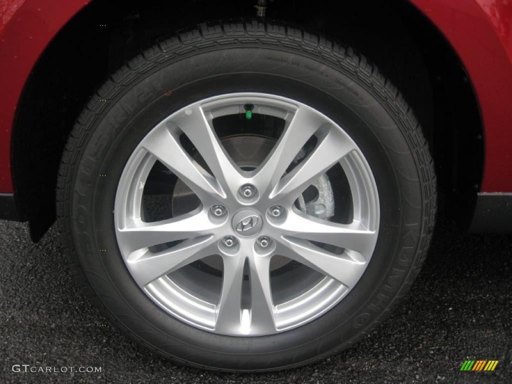 2011 Hyundai Santa Fe SE Wheel Photo #49871933