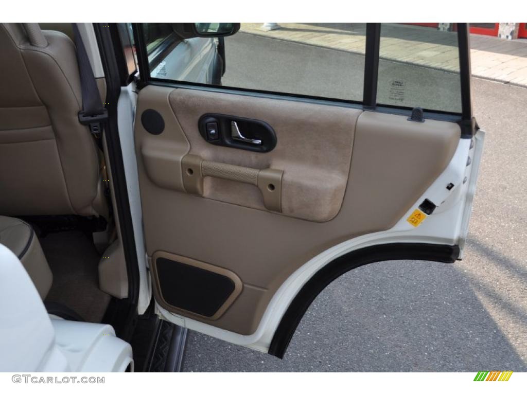 1999 Land Rover Discovery Series II Bahama Beige Door Panel Photo #49872002