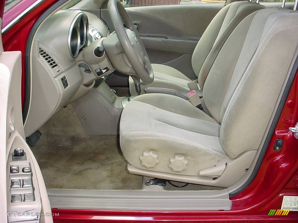 2004 Altima 2.5 S - Sonoma Sunset Pearl Red / Blond photo #11