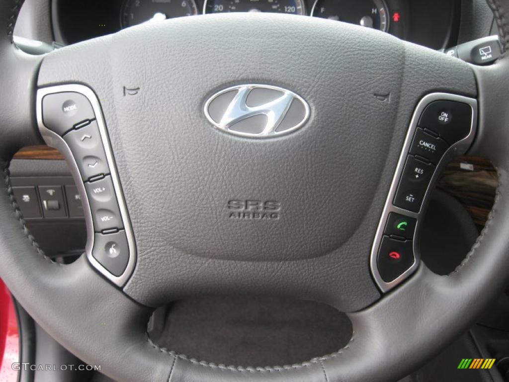 2011 Hyundai Santa Fe SE Steering Wheel Photos
