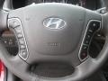 Cocoa Black Steering Wheel Photo for 2011 Hyundai Santa Fe #49872185