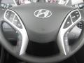 Gray 2011 Hyundai Elantra GLS Steering Wheel