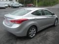 2011 Shimmering Silver Metallic Hyundai Elantra Limited  photo #6