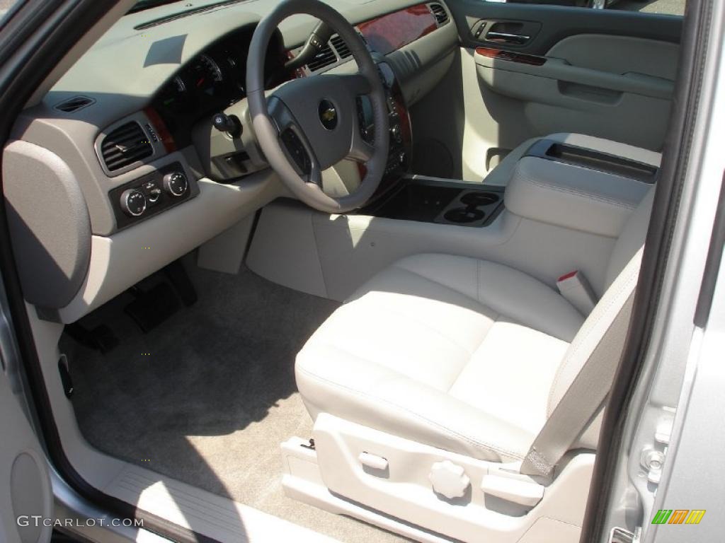 Light Titanium/Dark Titanium Interior 2011 Chevrolet Tahoe Hybrid 4x4 Photo #49873943
