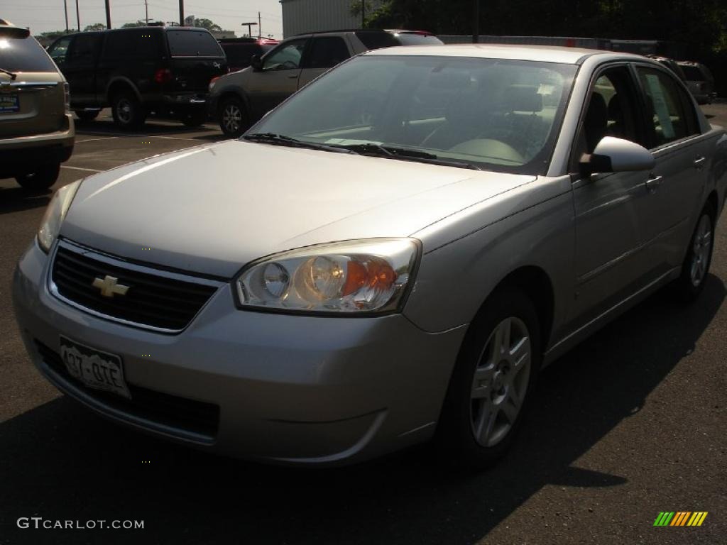 2006 Malibu LT Sedan - Silverstone Metallic / Titanium Gray photo #1