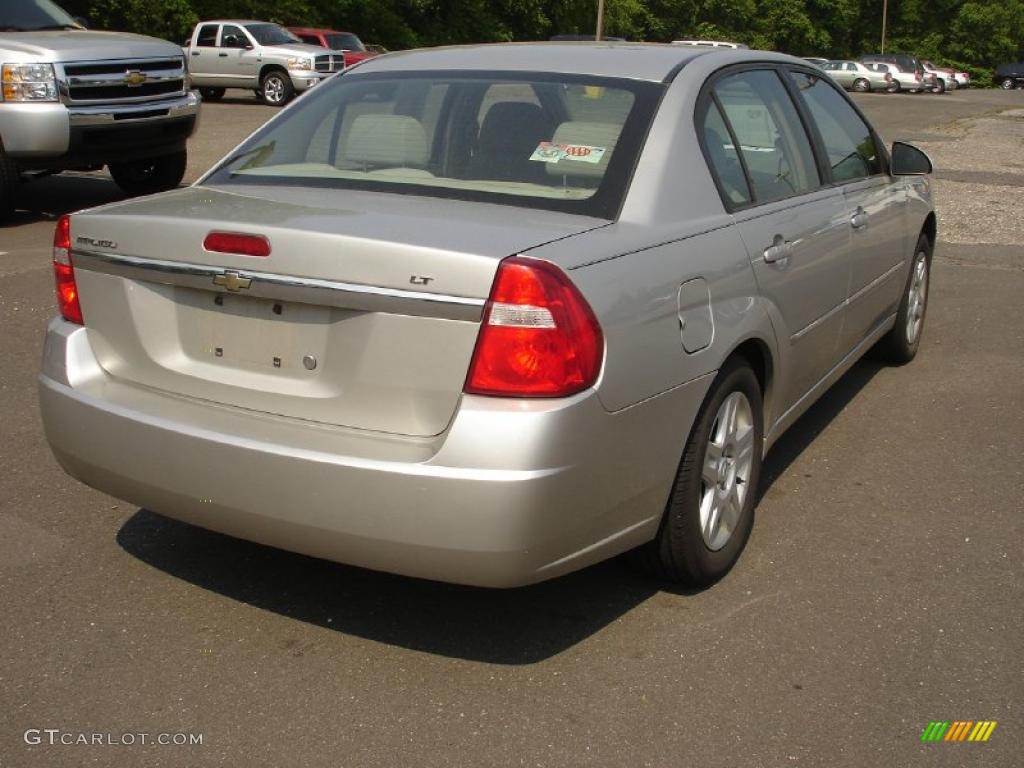 2006 Malibu LT Sedan - Silverstone Metallic / Titanium Gray photo #4