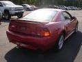 1999 Laser Red Metallic Ford Mustang V6 Coupe  photo #4