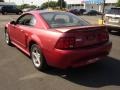 1999 Laser Red Metallic Ford Mustang V6 Coupe  photo #6