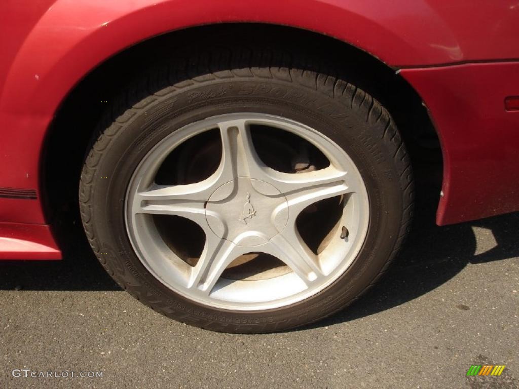 1999 Ford Mustang V6 Coupe Wheel Photo #49874603