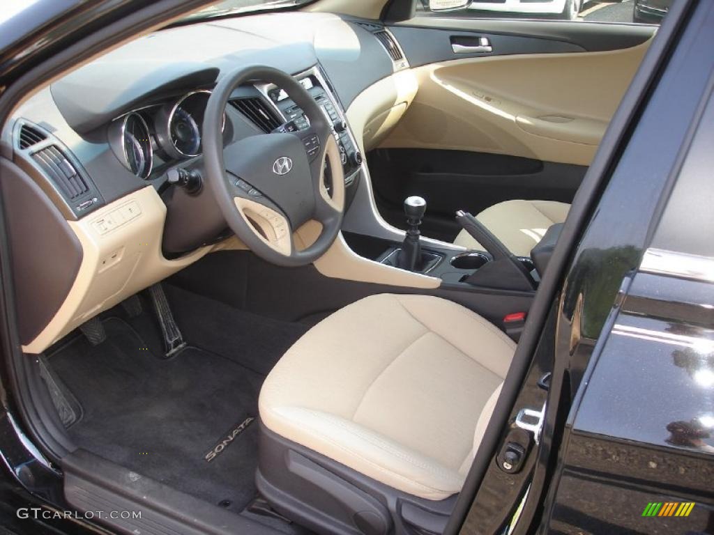 Camel Interior 2011 Hyundai Sonata GLS Photo #49875572