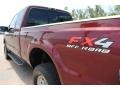 Dark Toreador Red Metallic - F350 Super Duty XLT SuperCab 4x4 Photo No. 16