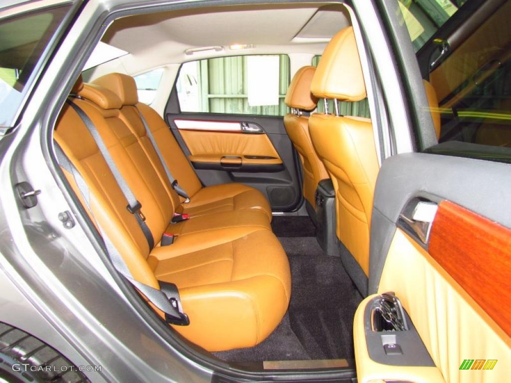 Bourbon Interior 2007 Infiniti M 35 Sedan Photo #49876229