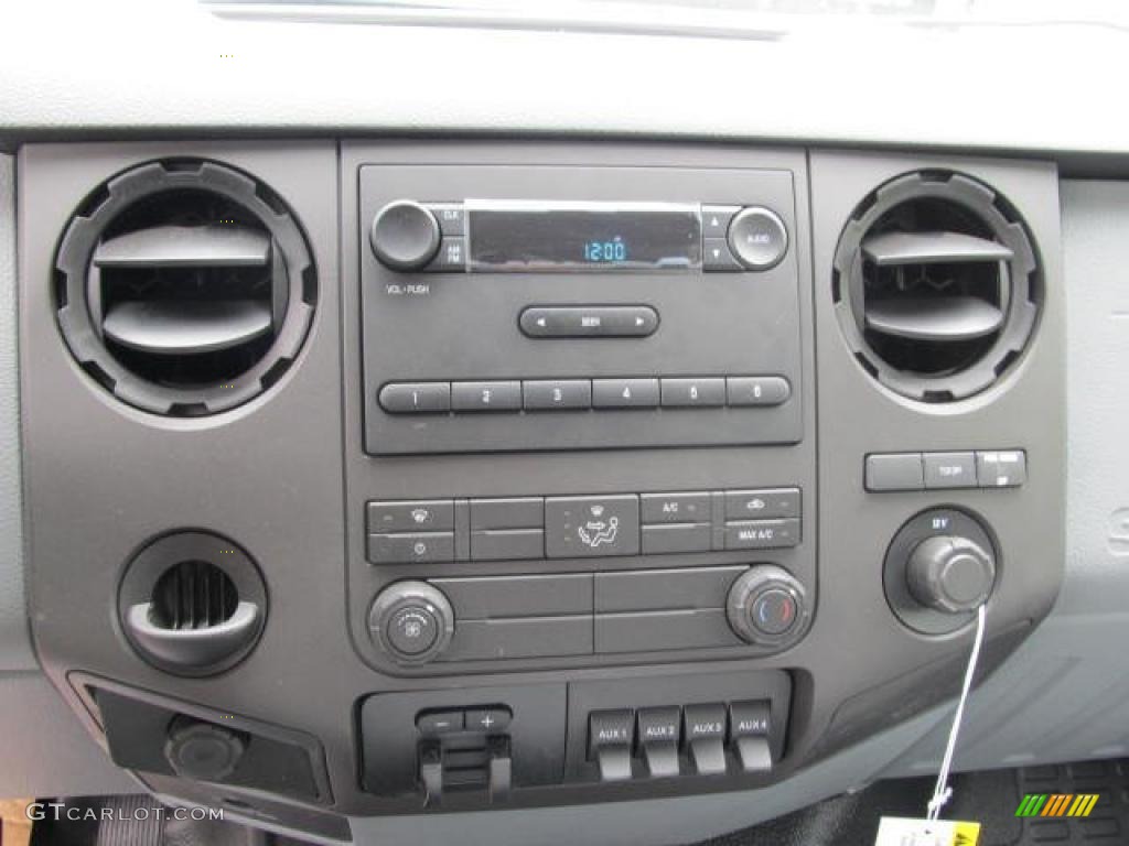 2011 Ford F350 Super Duty XL Regular Cab 4x4 Chassis Dump Truck Controls Photo #49876454