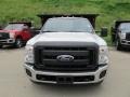 Oxford White - F350 Super Duty XL Regular Cab Chassis Dump Truck Photo No. 13