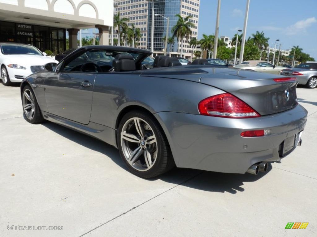 Space Grey Metallic 2008 BMW M6 Convertible Exterior Photo #49877087