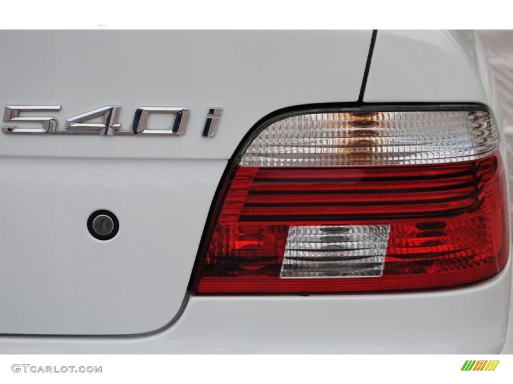 2002 BMW 5 Series 540i Sedan Marks and Logos Photo #49877180