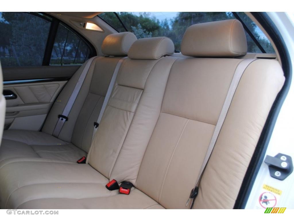 Sand Interior 2002 BMW 5 Series 540i Sedan Photo #49877564