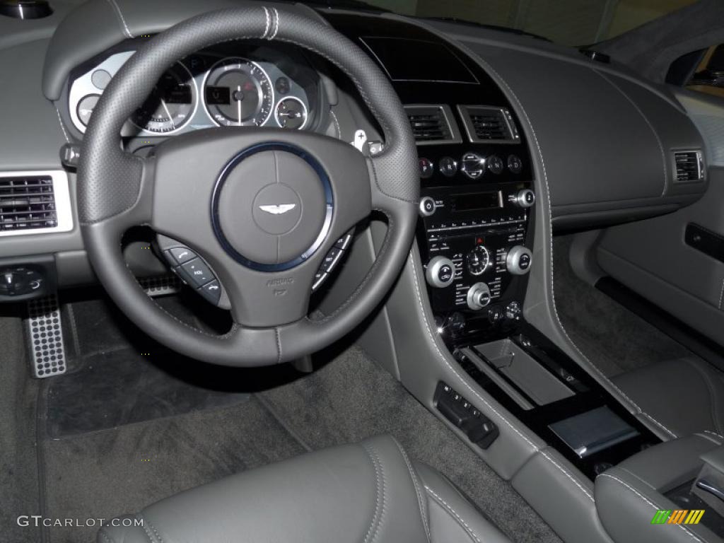 Phantom Grey Interior 2010 Aston Martin DBS Coupe Photo #49877576