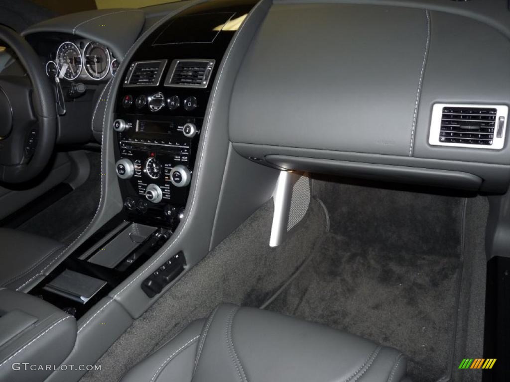 2010 Aston Martin DBS Coupe Phantom Grey Dashboard Photo #49877591