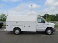 Oxford White 2011 Ford E Series Cutaway E350 Commercial Utility Truck Exterior