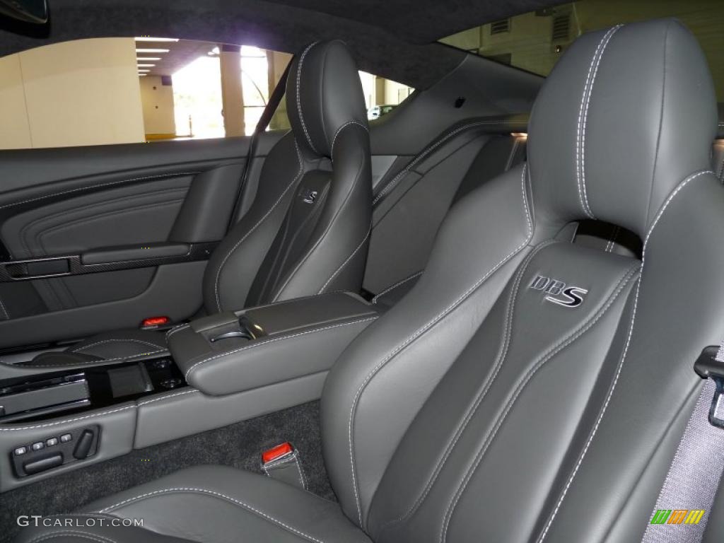 Phantom Grey Interior 2010 Aston Martin DBS Coupe Photo #49877606
