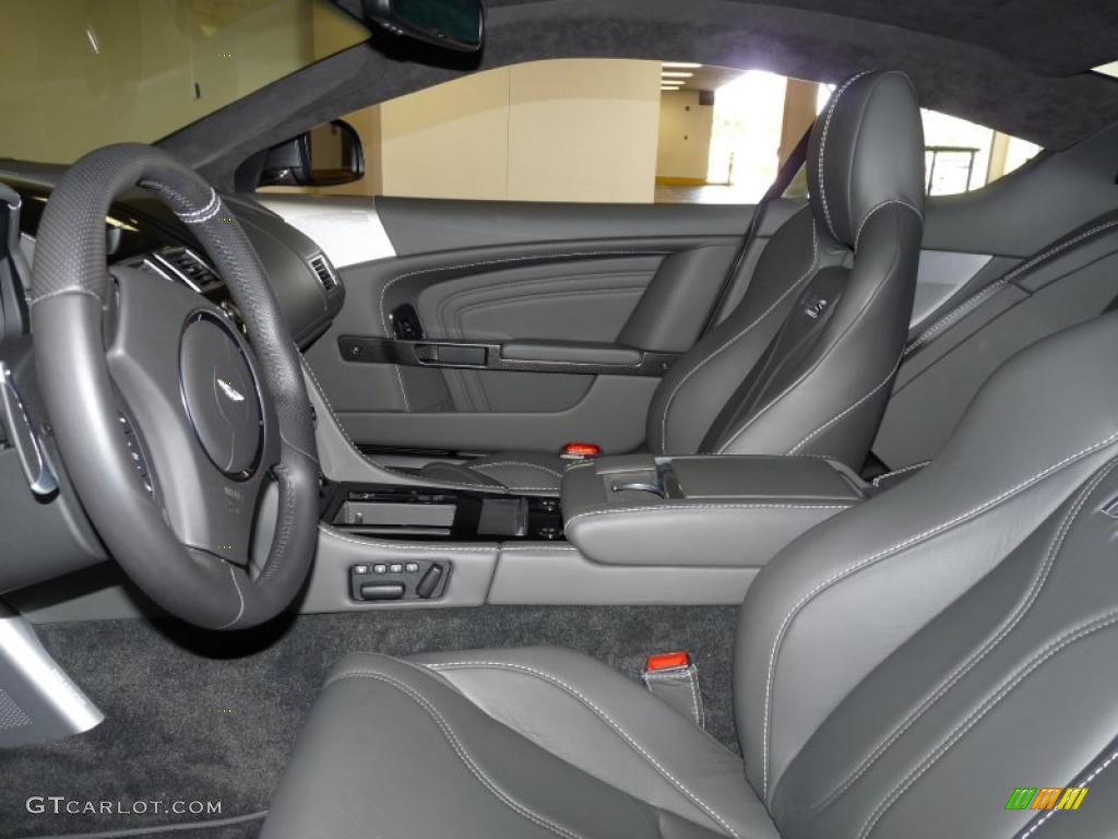 Phantom Grey Interior 2010 Aston Martin DBS Coupe Photo #49877621