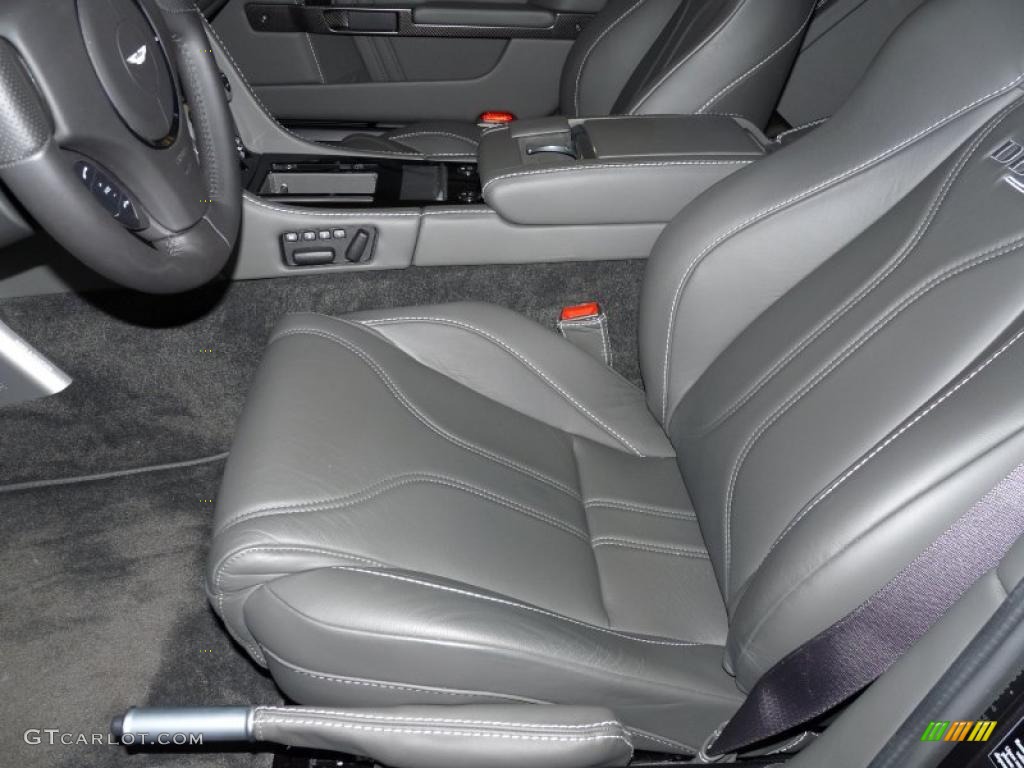 Phantom Grey Interior 2010 Aston Martin DBS Coupe Photo #49877636
