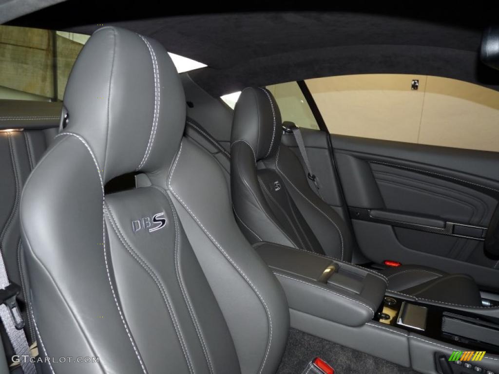 Phantom Grey Interior 2010 Aston Martin DBS Coupe Photo #49877654