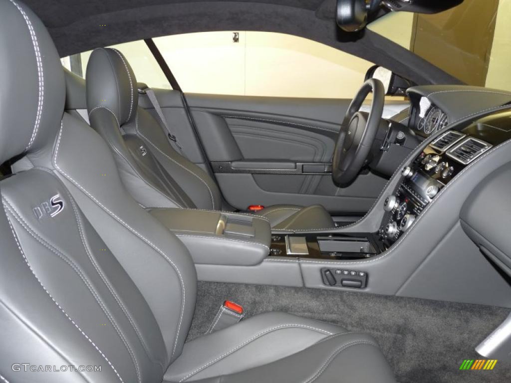 Phantom Grey Interior 2010 Aston Martin DBS Coupe Photo #49877669
