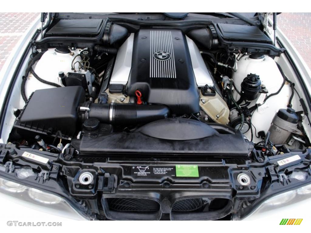 2002 BMW 5 Series 540i Sedan 4.4L DOHC 32V V8 Engine Photo #49878125