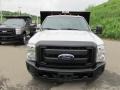 Oxford White - F350 Super Duty XL Regular Cab Chassis Dump Truck Photo No. 9