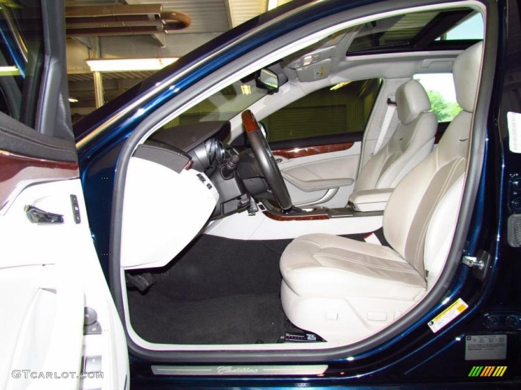 Cashmere/Cocoa Interior 2008 Cadillac CTS Sedan Photo #49878860