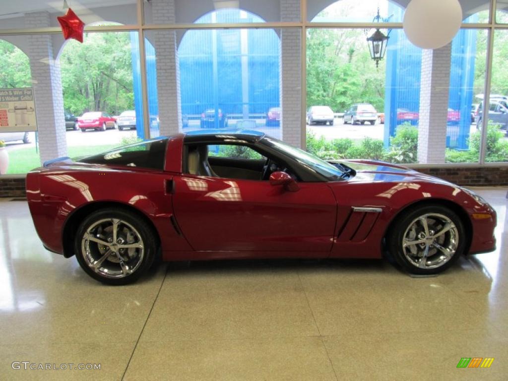 Crystal Red Tintcoat Metallic 2011 Chevrolet Corvette Grand Sport Coupe Exterior Photo #49879154