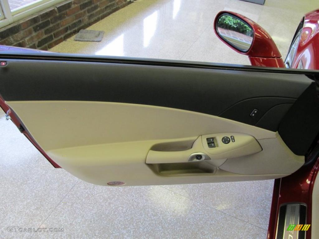 2011 Chevrolet Corvette Grand Sport Coupe Cashmere Door Panel Photo #49879205
