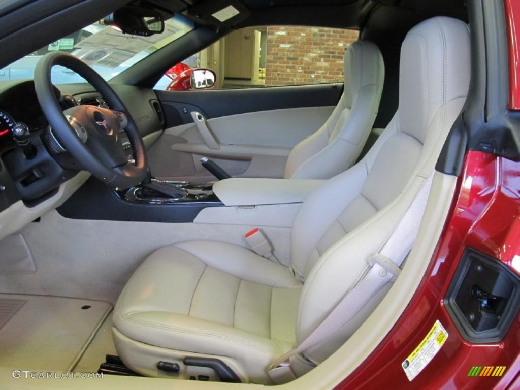 Cashmere Interior 2011 Chevrolet Corvette Grand Sport Coupe Photo #49879283
