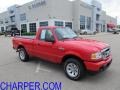 Torch Red 2010 Ford Ranger XLT Regular Cab
