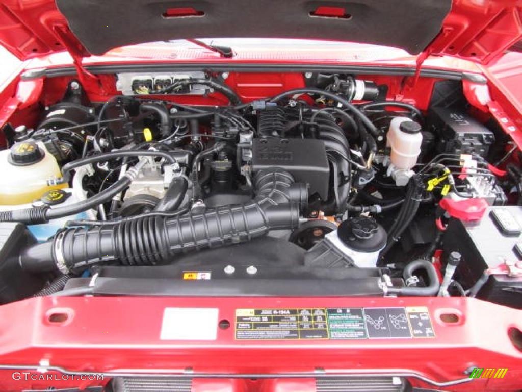 2010 Ford Ranger XLT Regular Cab Engine Photos