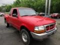2000 Bright Red Ford Ranger XLT SuperCab 4x4  photo #5
