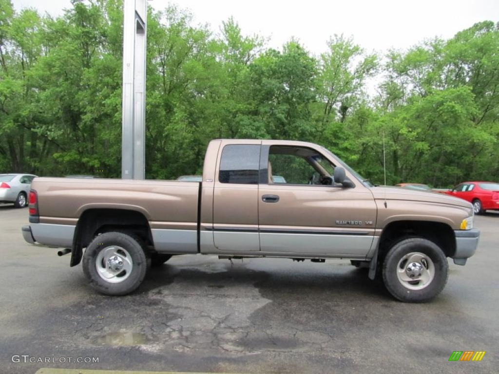 2000 Sierra Bronze Pearlcoat Dodge Ram 1500 Slt Extended Cab 4x4