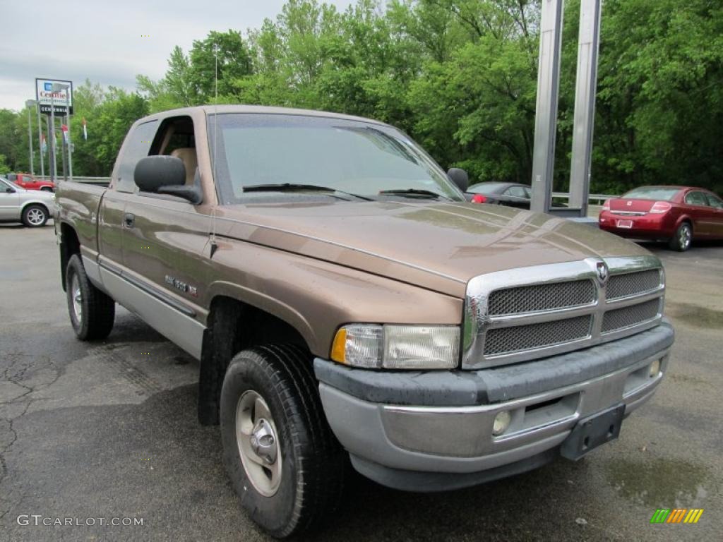 Sierra Bronze Pearlcoat 2000 Dodge Ram 1500 SLT Extended Cab 4x4 Exterior Photo #49880084