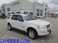 2008 White Suede Ford Explorer XLT 4x4  photo #1