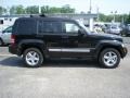 2008 Brilliant Black Crystal Pearl Jeep Liberty Limited 4x4  photo #4