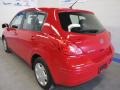 2009 Red Alert Nissan Versa 1.8 S Hatchback  photo #3