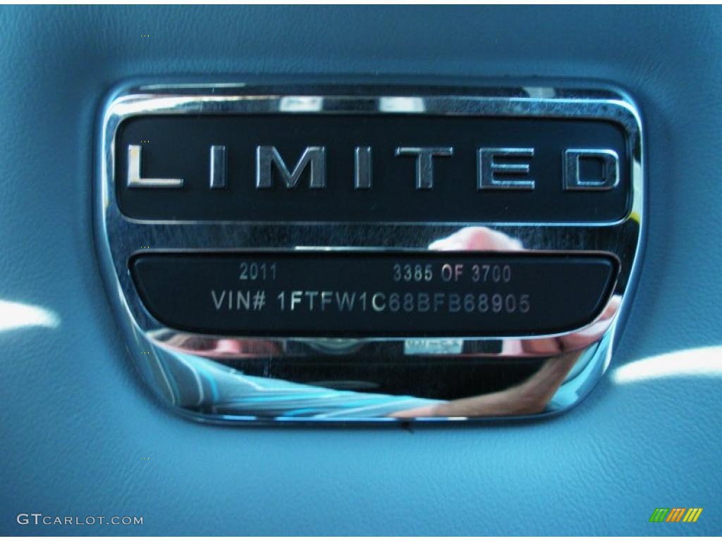 2011 Ford F150 Lariat SuperCrew Marks and Logos Photo #49881650