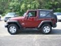 Red Rock Crystal Pearl - Wrangler X 4x4 Photo No. 8