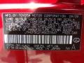  2010 IS 250 AWD Matador Red Mica Color Code 3R1
